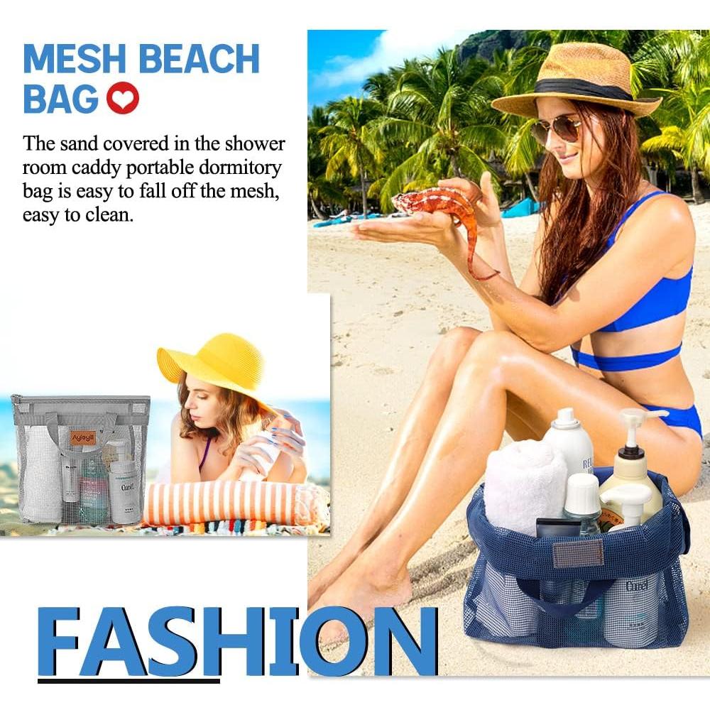 Caddy de Ducha Portátil A.DASHER 3 Pcs Malla Secado Rápido