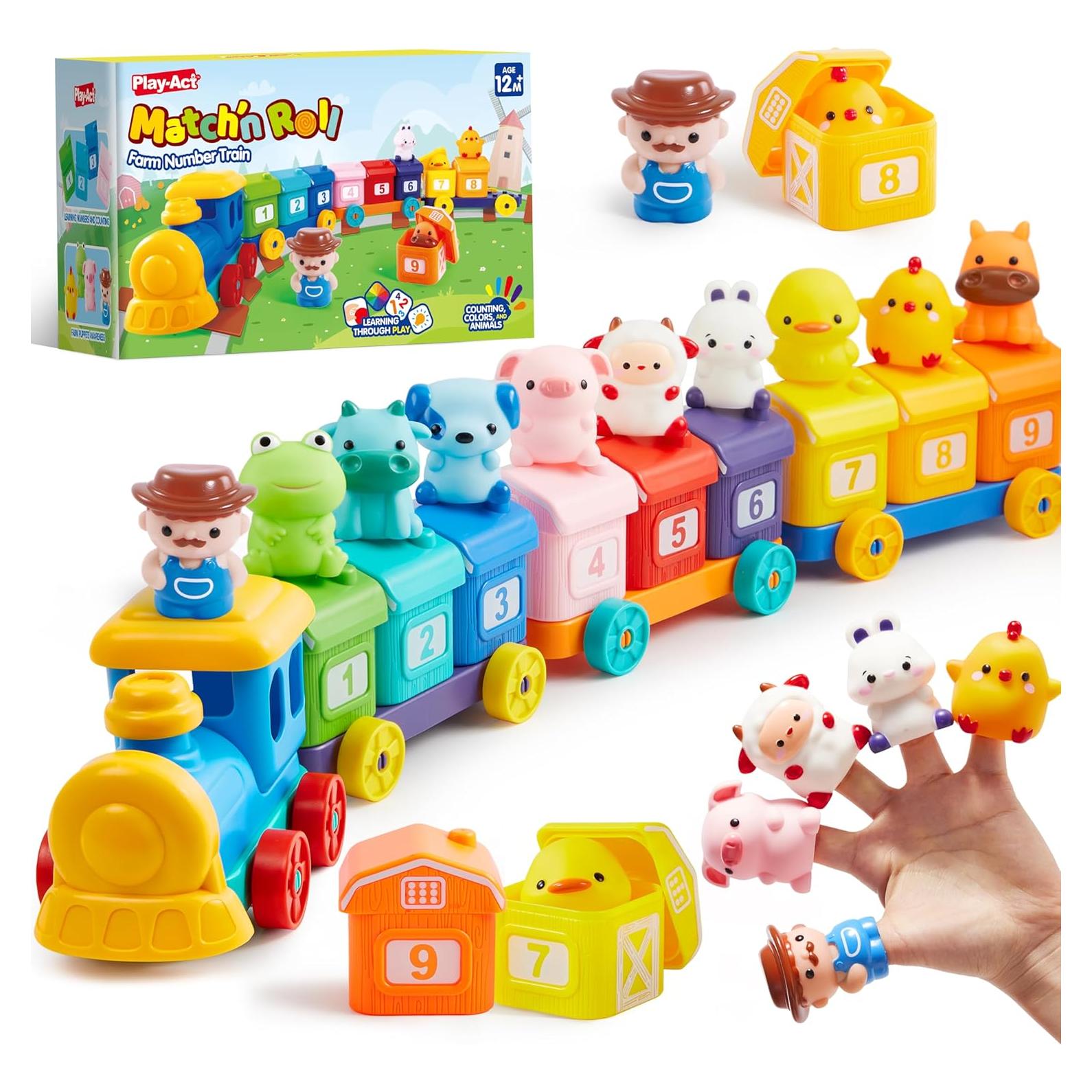 Tren de Aprendizaje Montessori Joyin con Animales de Granja