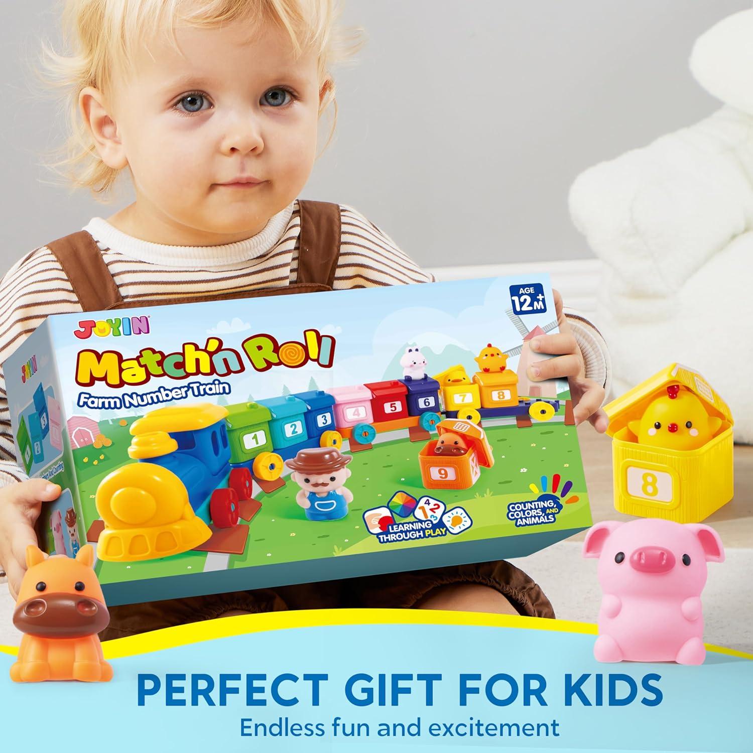 Tren de Aprendizaje Montessori Joyin con Animales de Granja