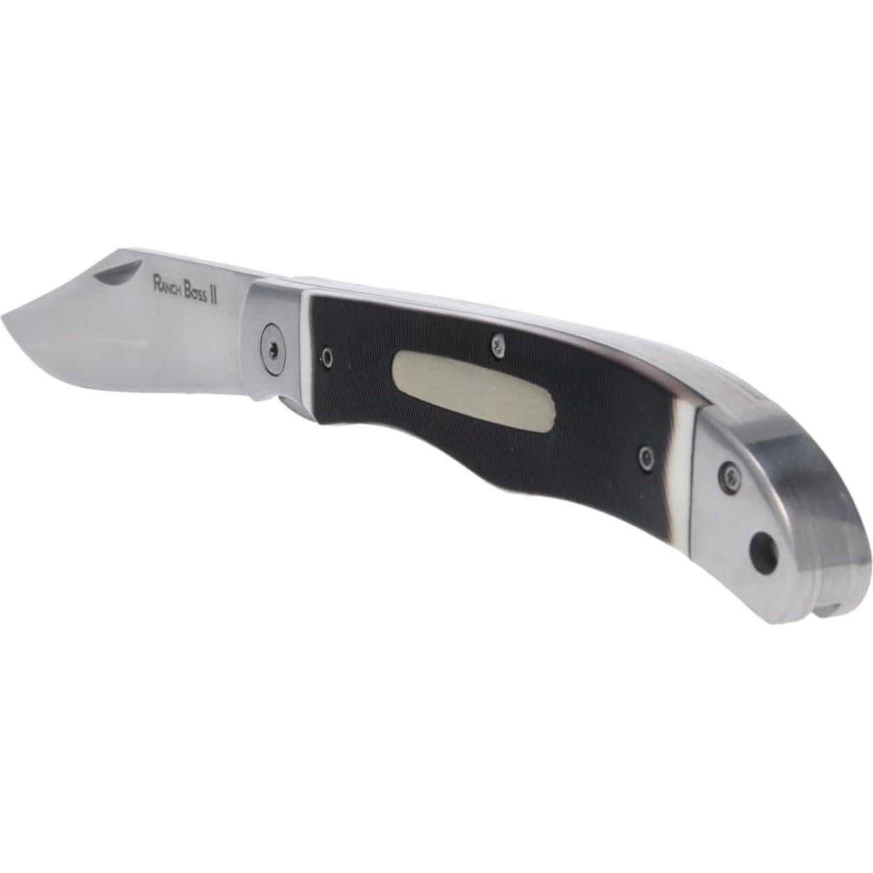 Cuchillo Plegable Cold Steel Ranch Boss II 4" SK-5 Mango Hueso Falso