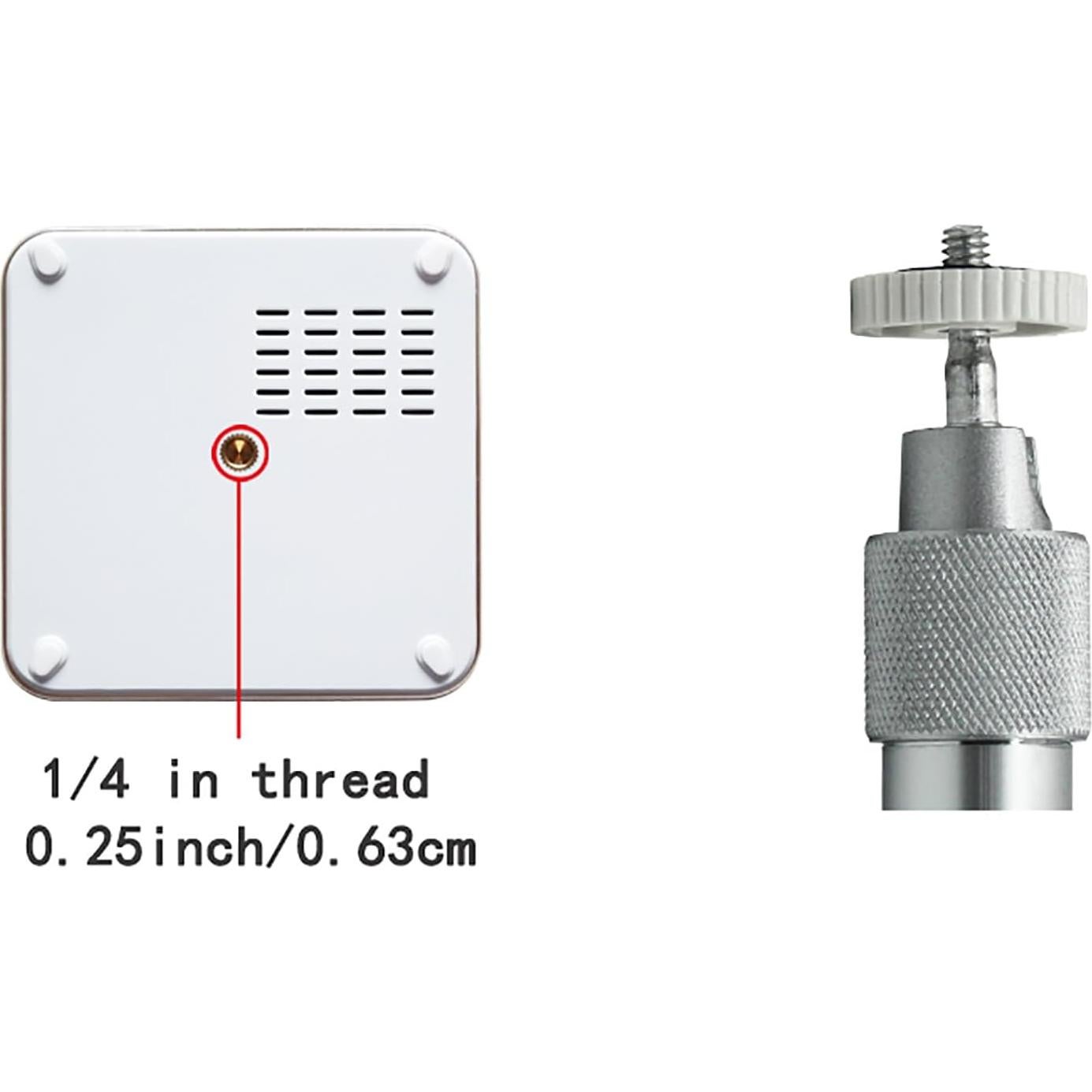 Soporte de Proyector Telescópico NVRTTRR 30 cm Aluminio Ajustable