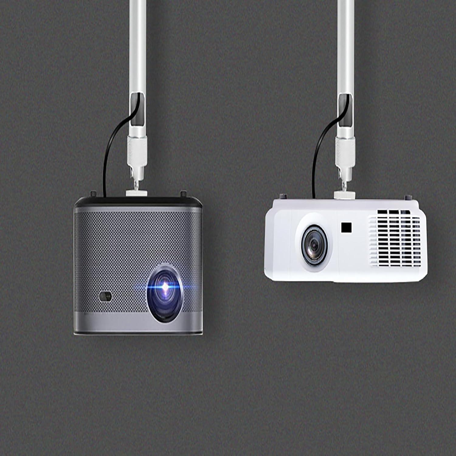 Soporte de Proyector Telescópico NVRTTRR 30 cm Aluminio Ajustable