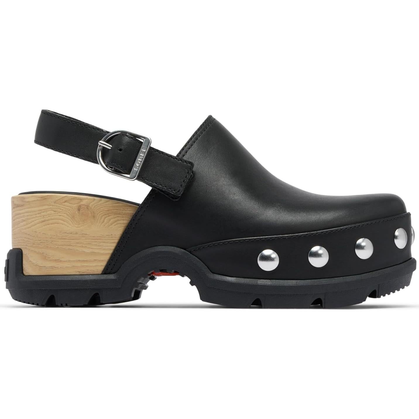 Zueco Sorel Roam'n Clog RVT para Mujeres Negro 5