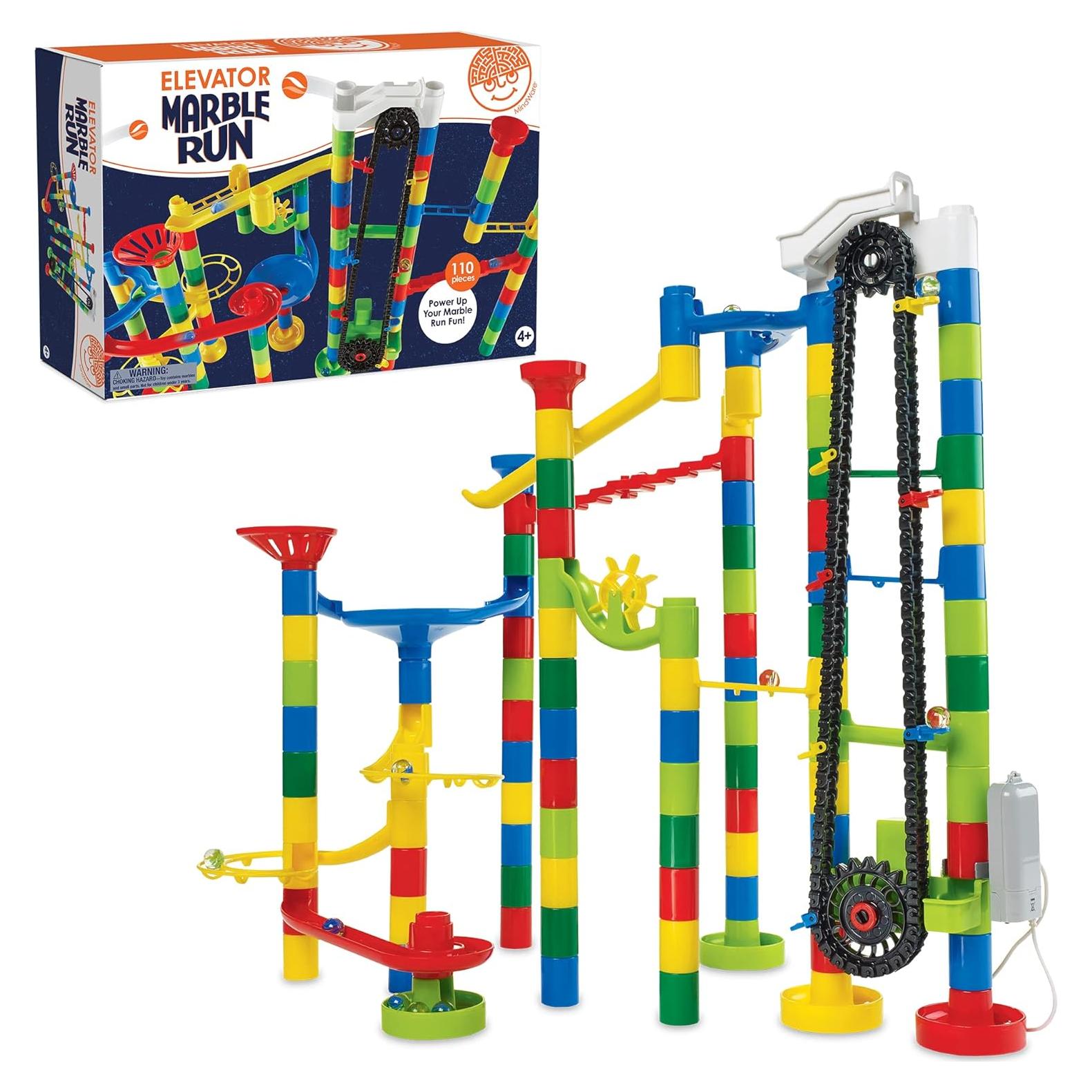 MindWare Marble Run Elevador Motorizado 110 Piezas 1.59kg
