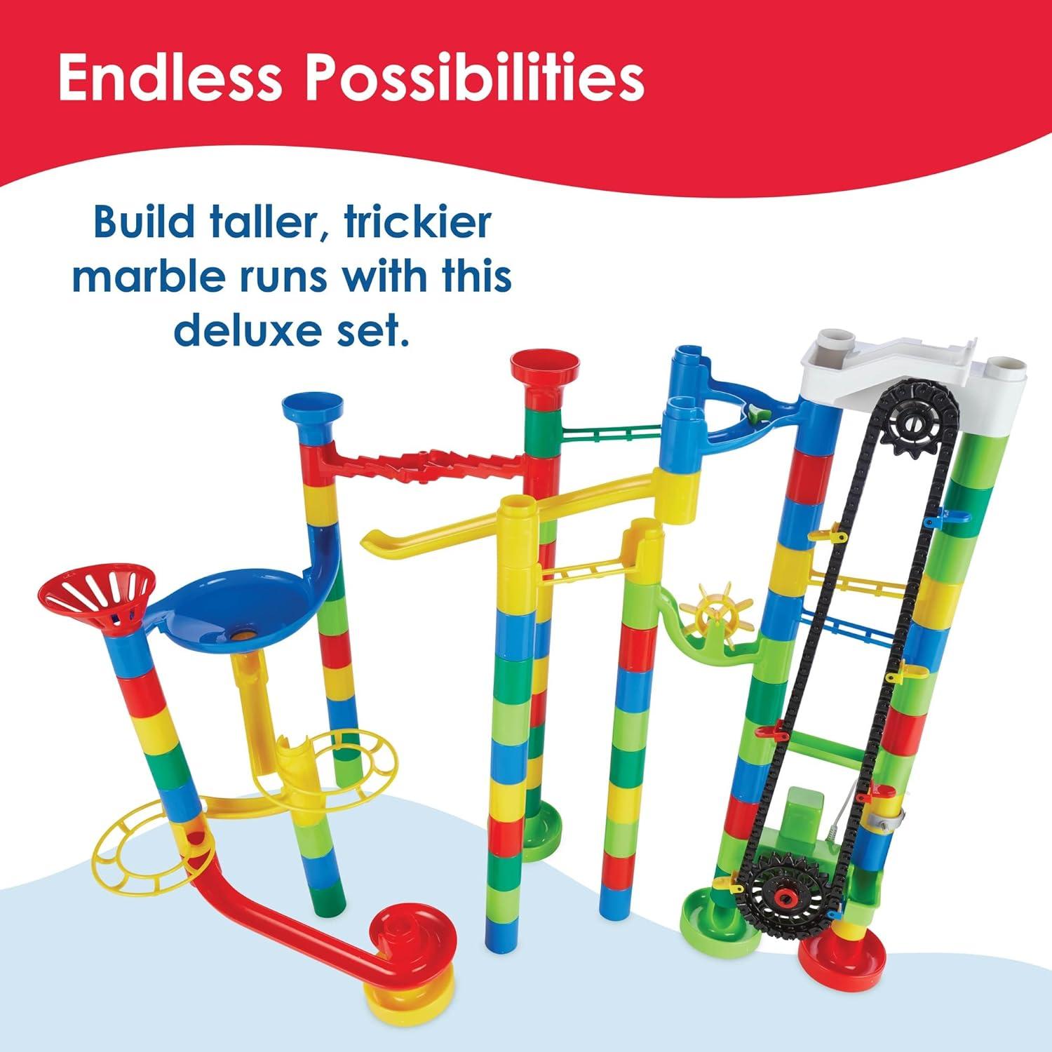 MindWare Marble Run Elevador Motorizado 110 Piezas 1.59kg