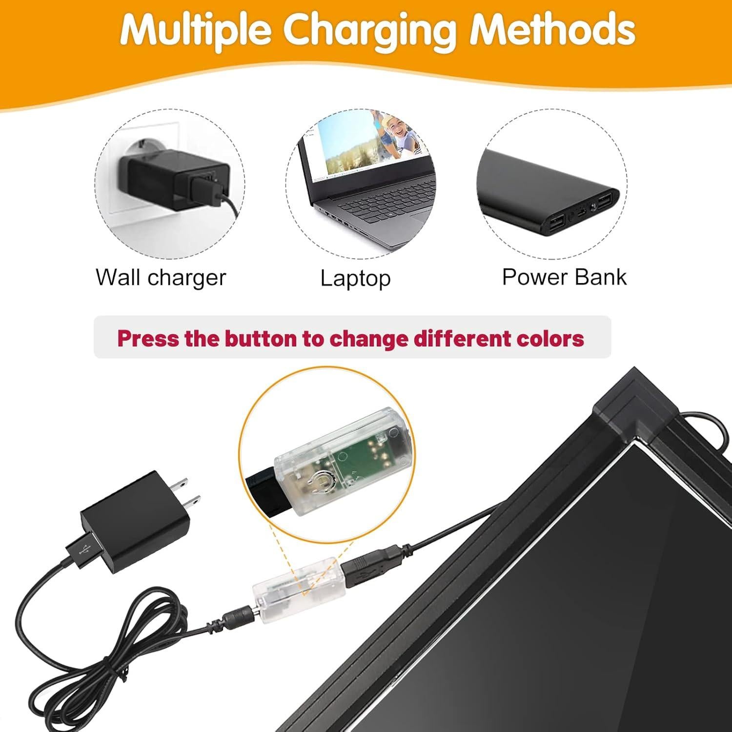Tablero LED Borrable Slsy 40.6x30.5cm con 8 Marcadores