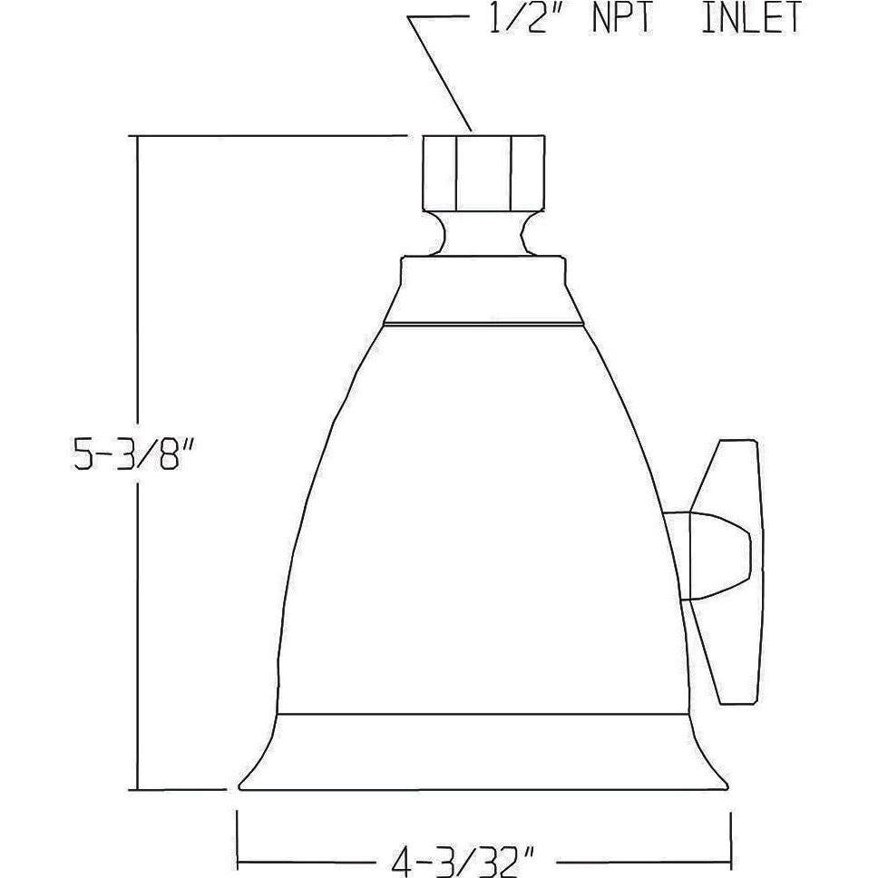 Cabezal de Ducha Ajustable Speakman S-2005-HB-BC 2.5 GPM Cromo