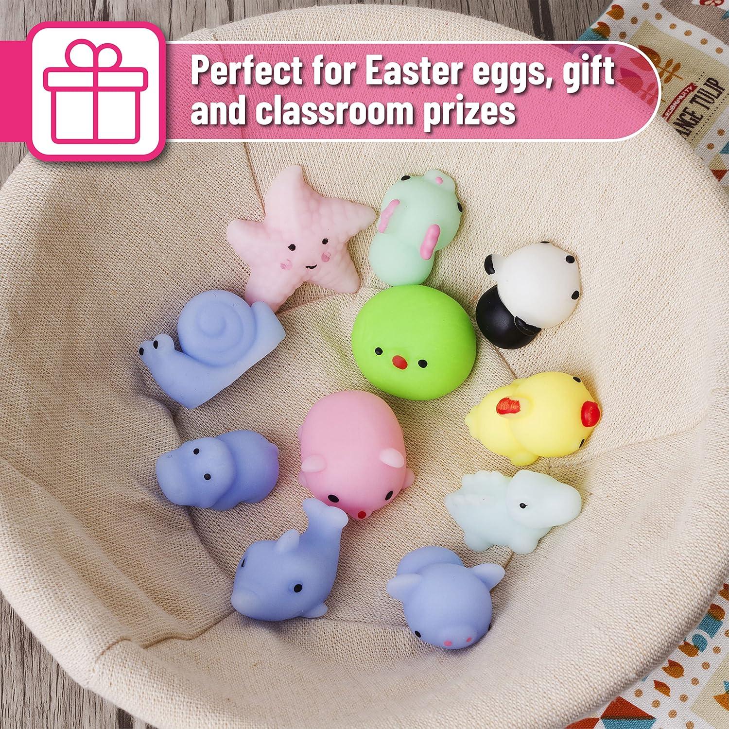 Juguetes Squishy Mr. Pen Paquete de 12 Animales 4,32 cm