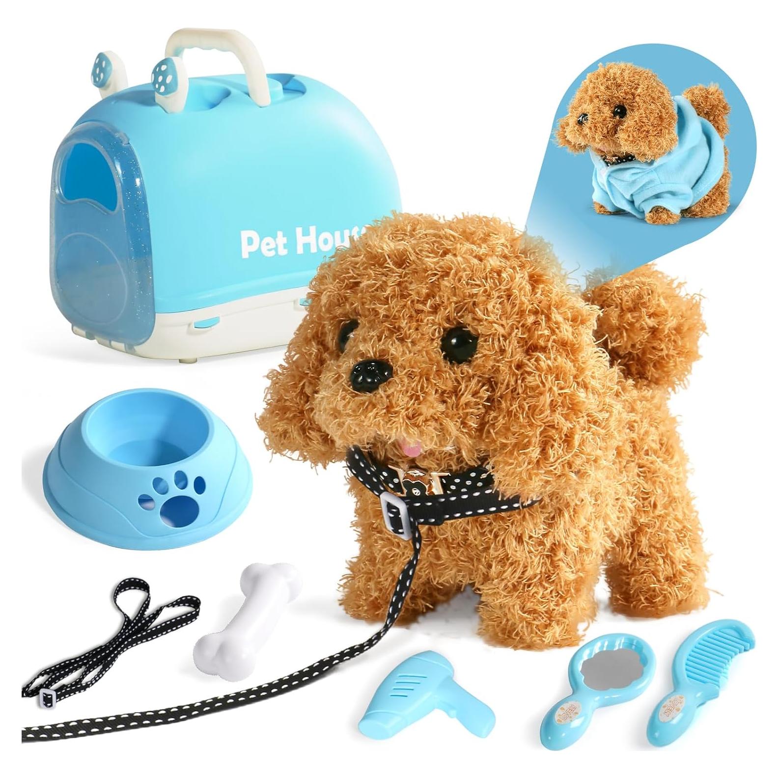 Juguete perro interactivo AN para niños 3 a 5 años