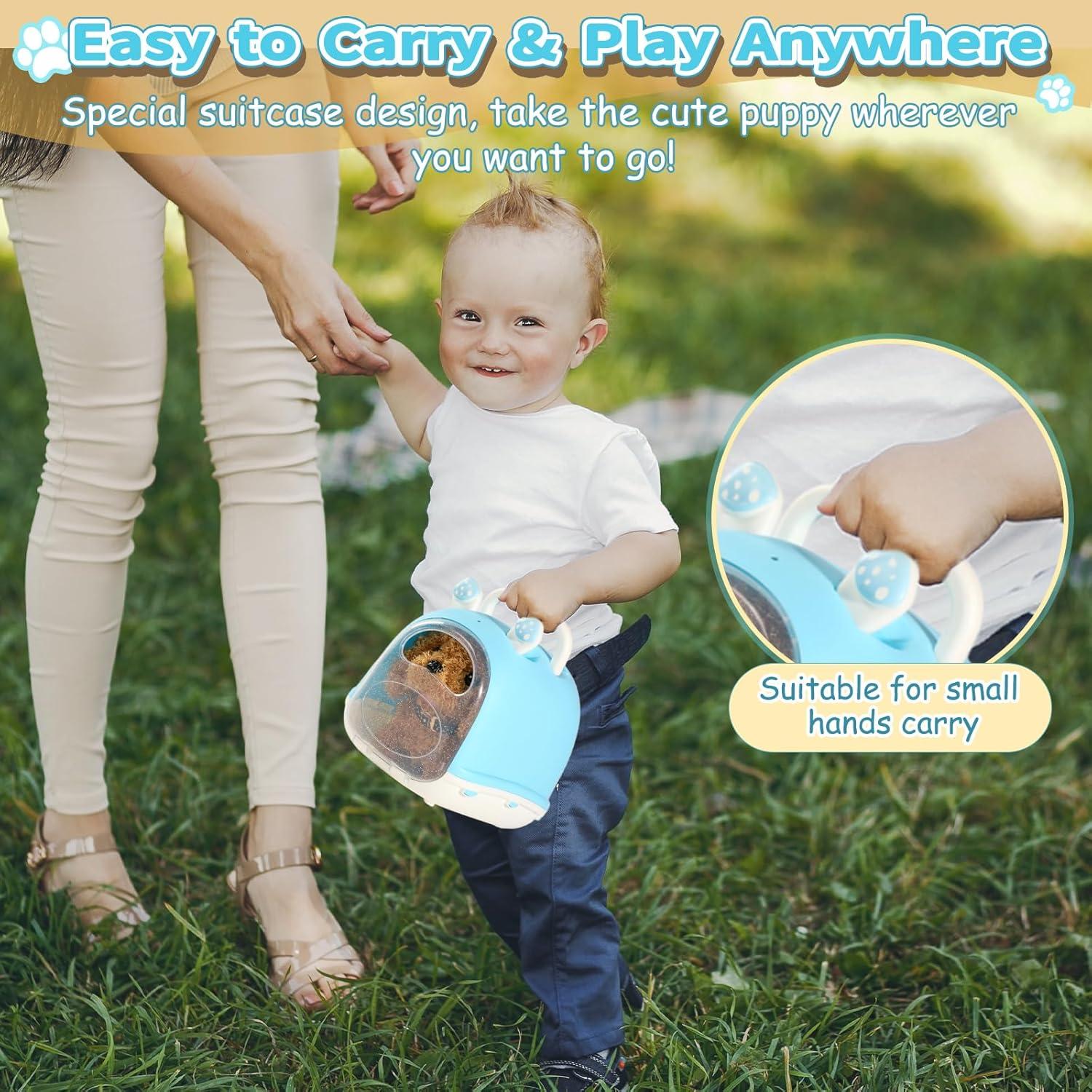 Juguete perro interactivo AN para niños 3 a 5 años