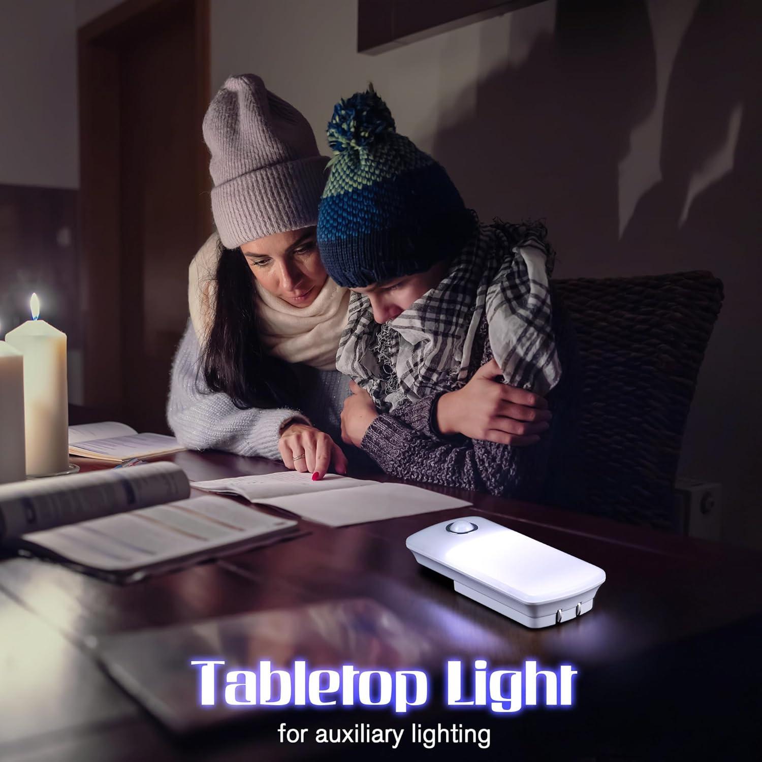 Luces Nocturnas de Emergencia Enhon 5-en-1 LED Multicolor