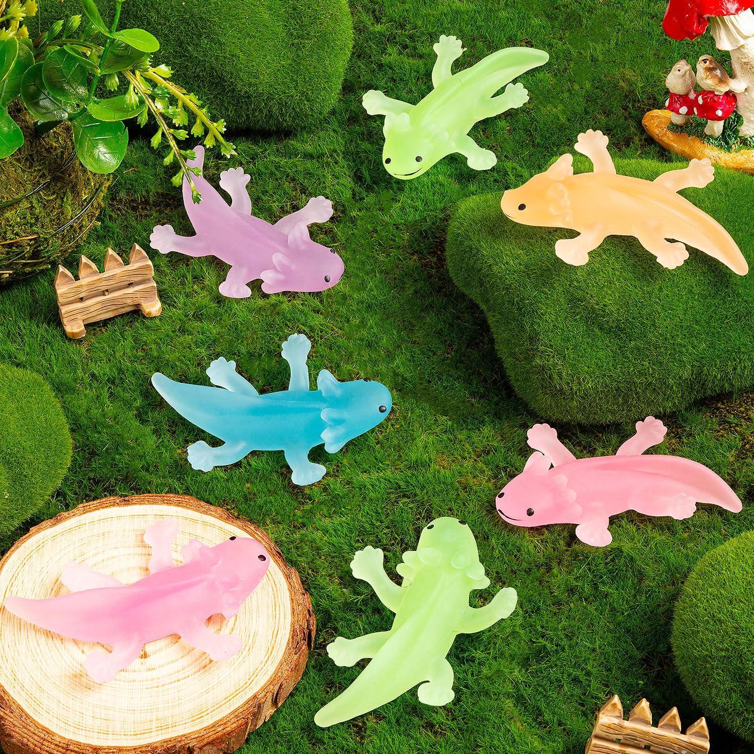 30 Juguetes de Axolotl TPR para Alivio de Estrés - SYWHXY