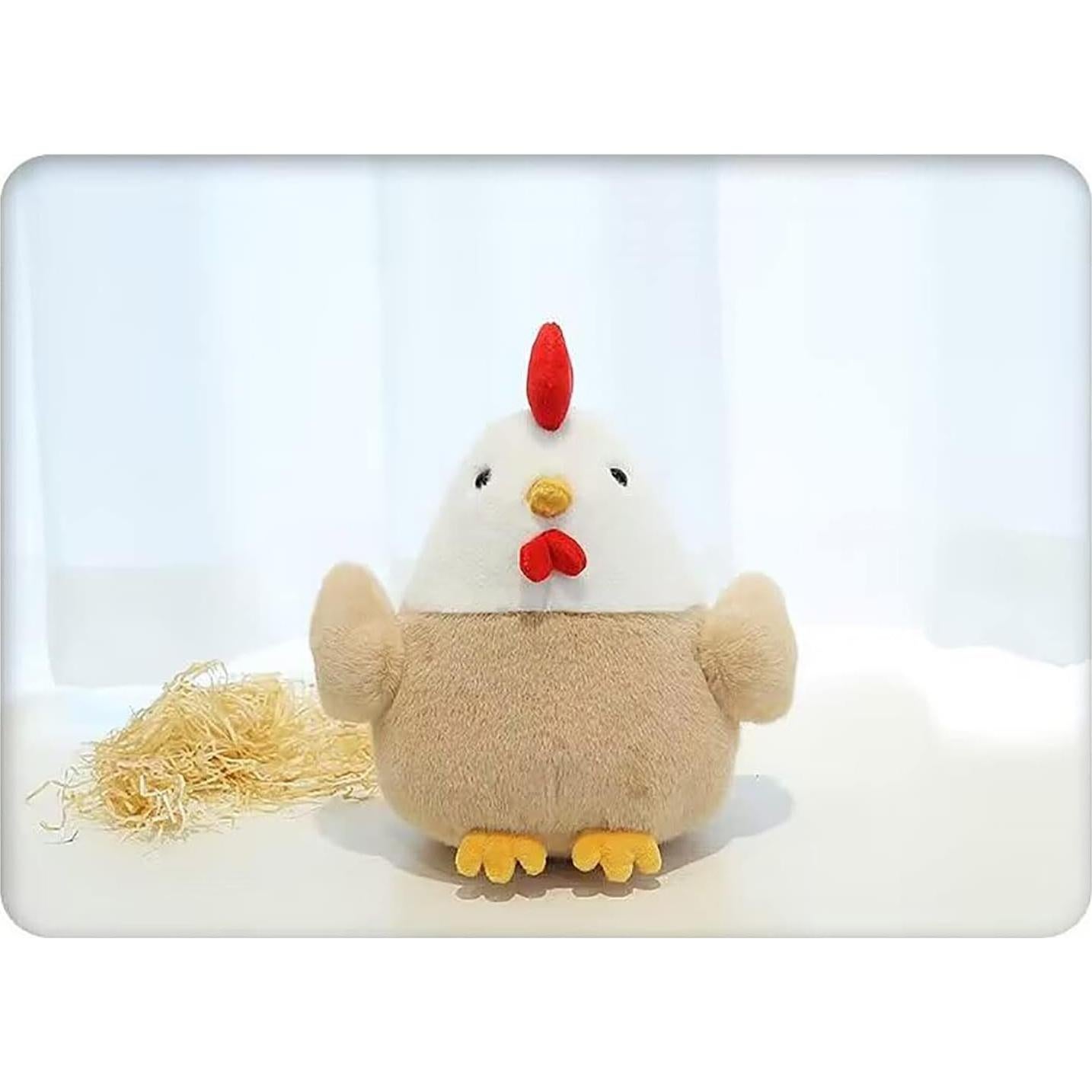 Muñeco de peluche de pollo YUKOUQIAN 20 cm para niños