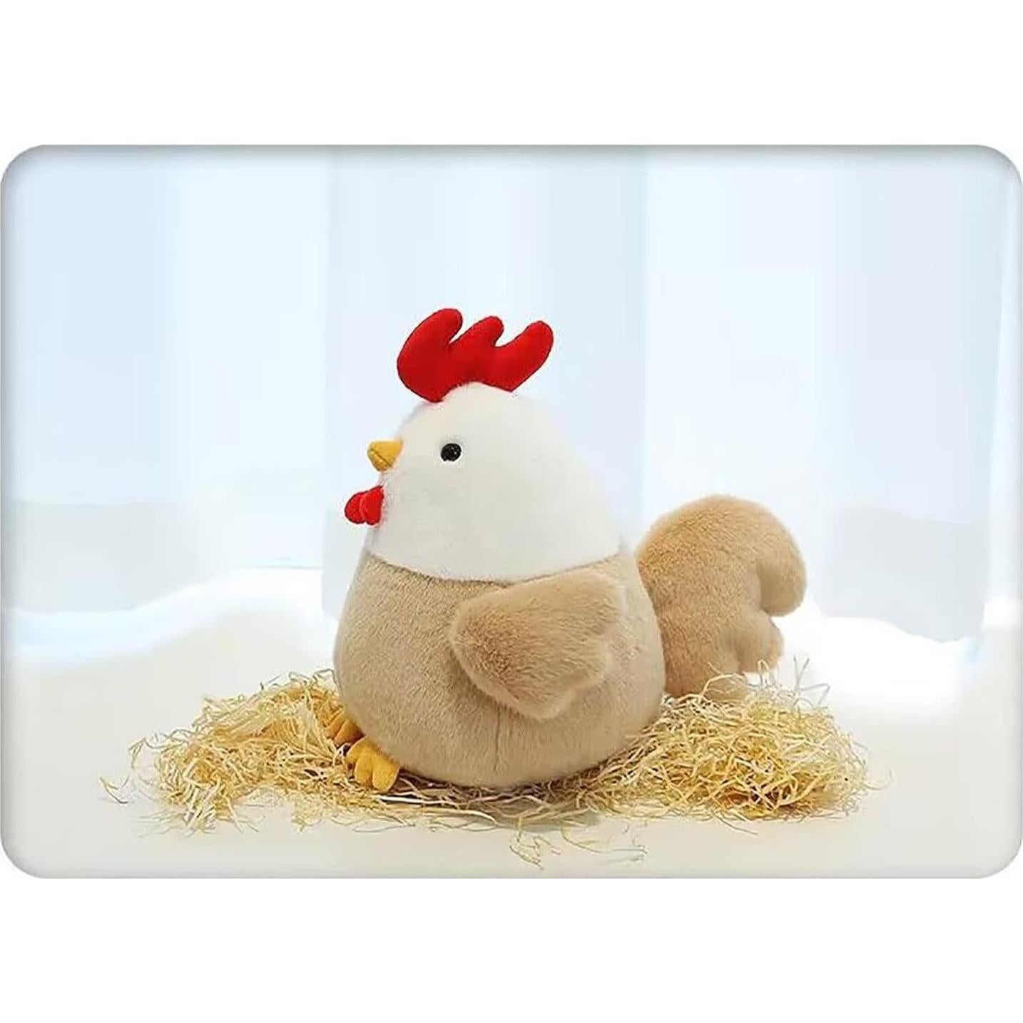 Muñeco de peluche de pollo YUKOUQIAN 20 cm para niños