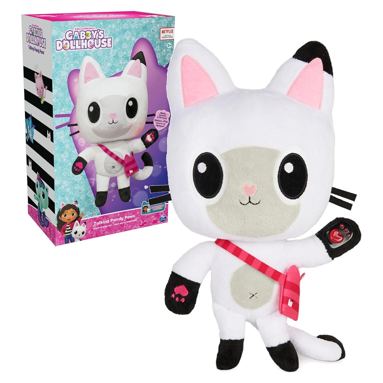 Peluche Pandy Paws que habla Gabby's Dollhouse 30 cm