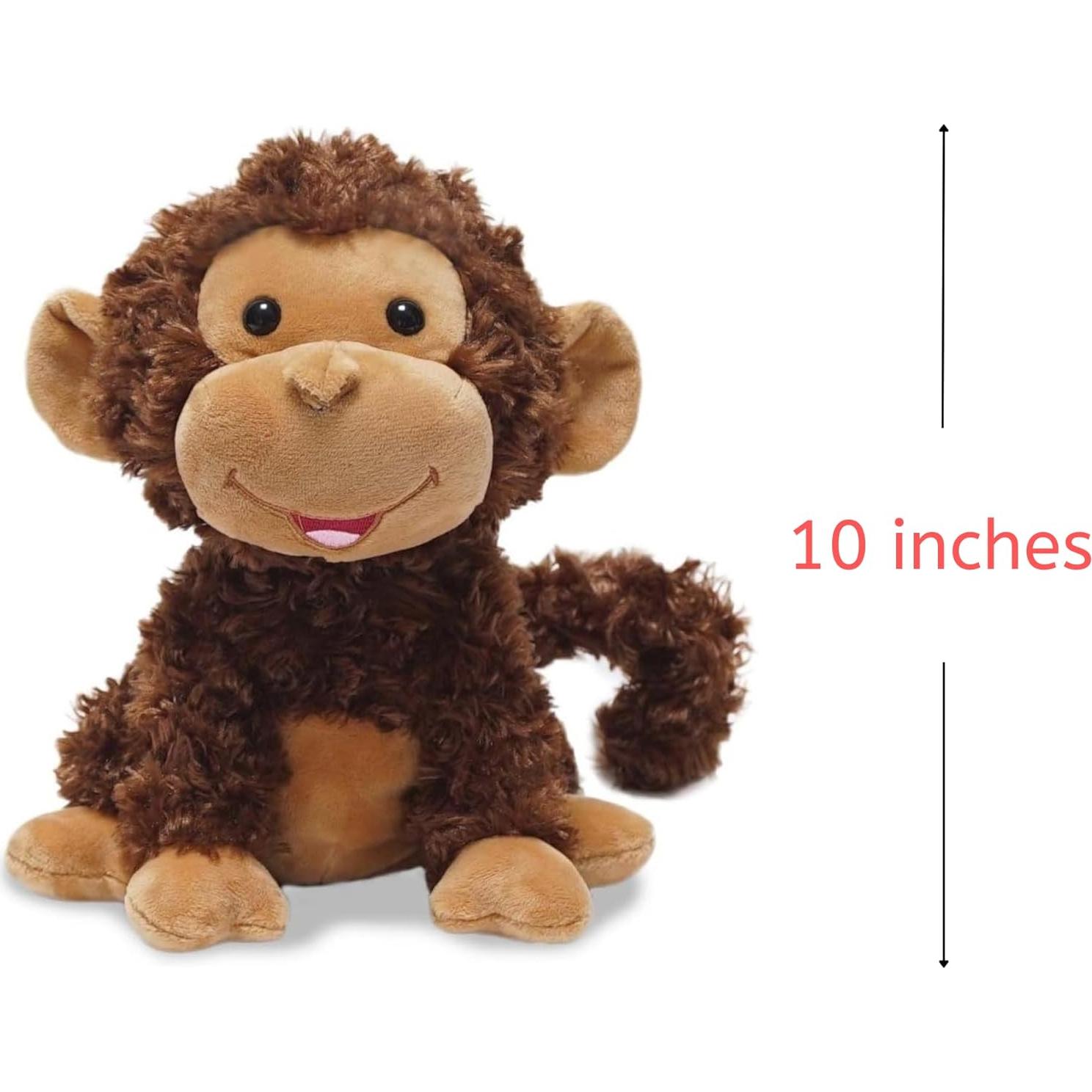 Cuddle Barn Mono Animado Crackin' Up Coco 25 cm