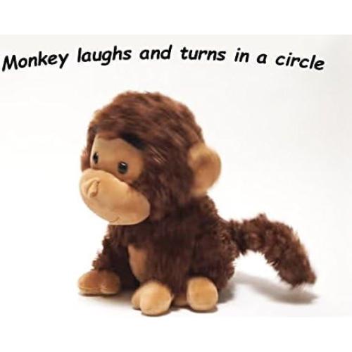 Cuddle Barn Mono Animado Crackin' Up Coco 25 cm