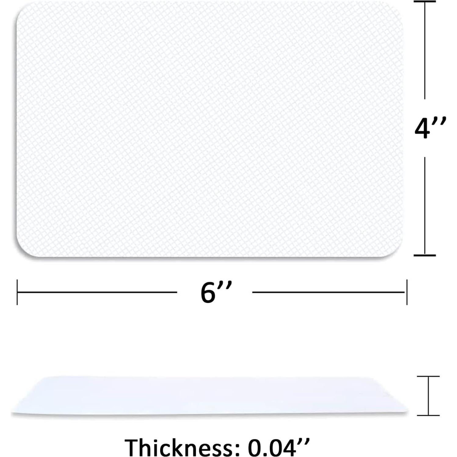 Protector de Suela Transparente BHXANZOU 15.24x10.16cm 4Pcs