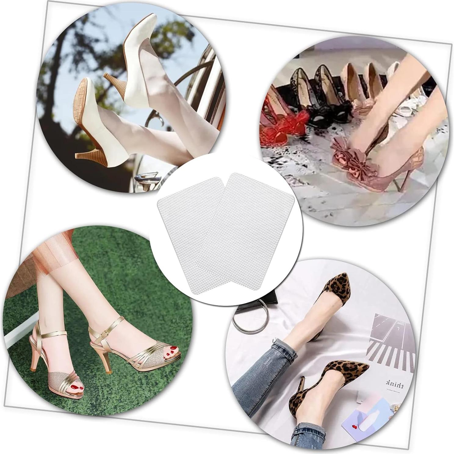 Protector de Suela Transparente BHXANZOU 15.24x10.16cm 4Pcs