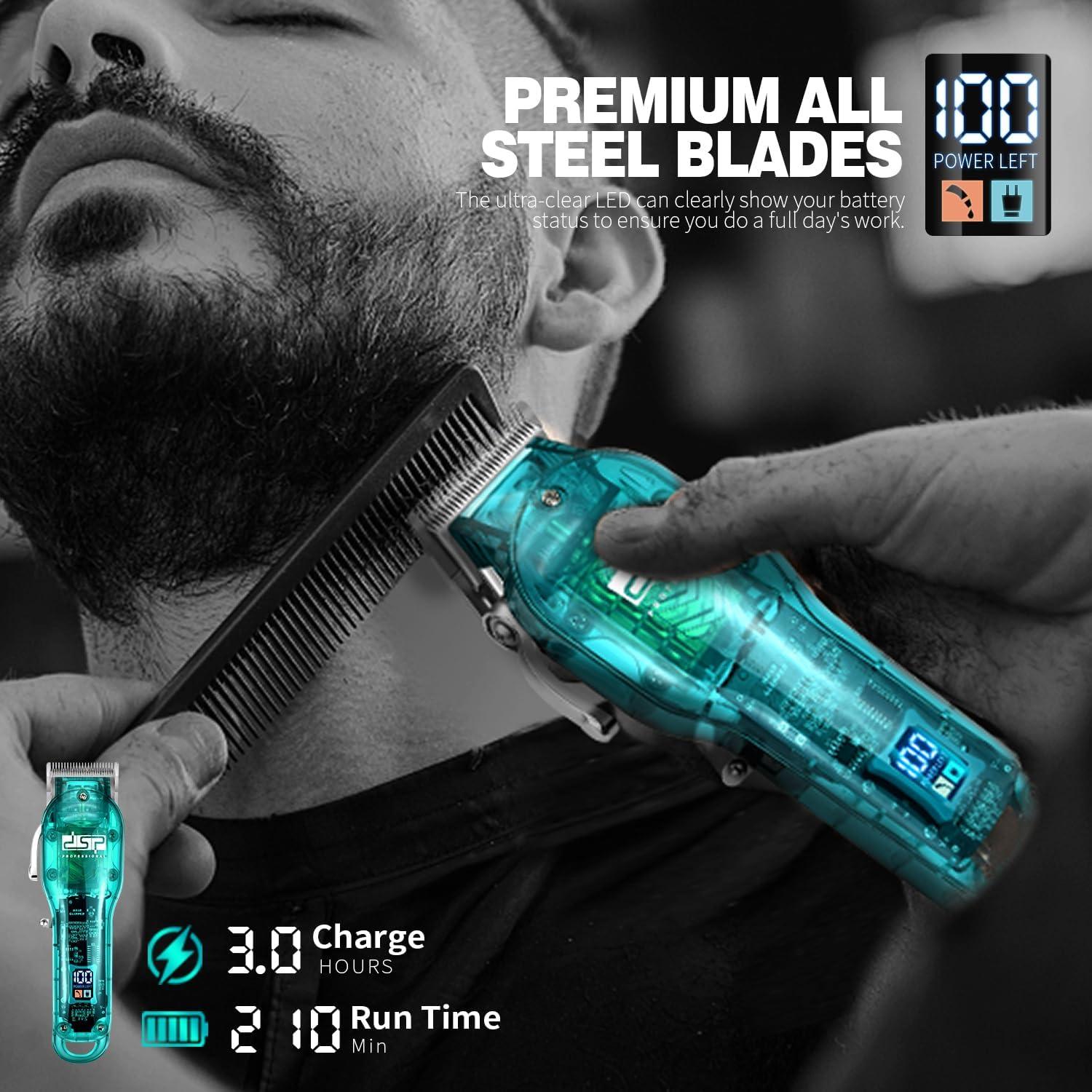 Cortadora de Cabello DSP Profesional Inalámbrica Azul