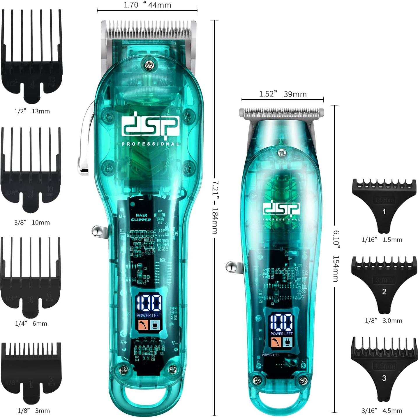 Cortadora de Cabello DSP Profesional Inalámbrica Azul