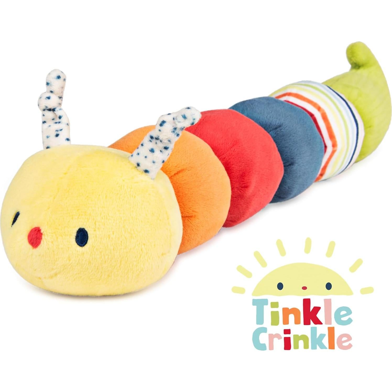 Peluches GUND Oruga Tinkle Crinkle 35,56 cm Sensory