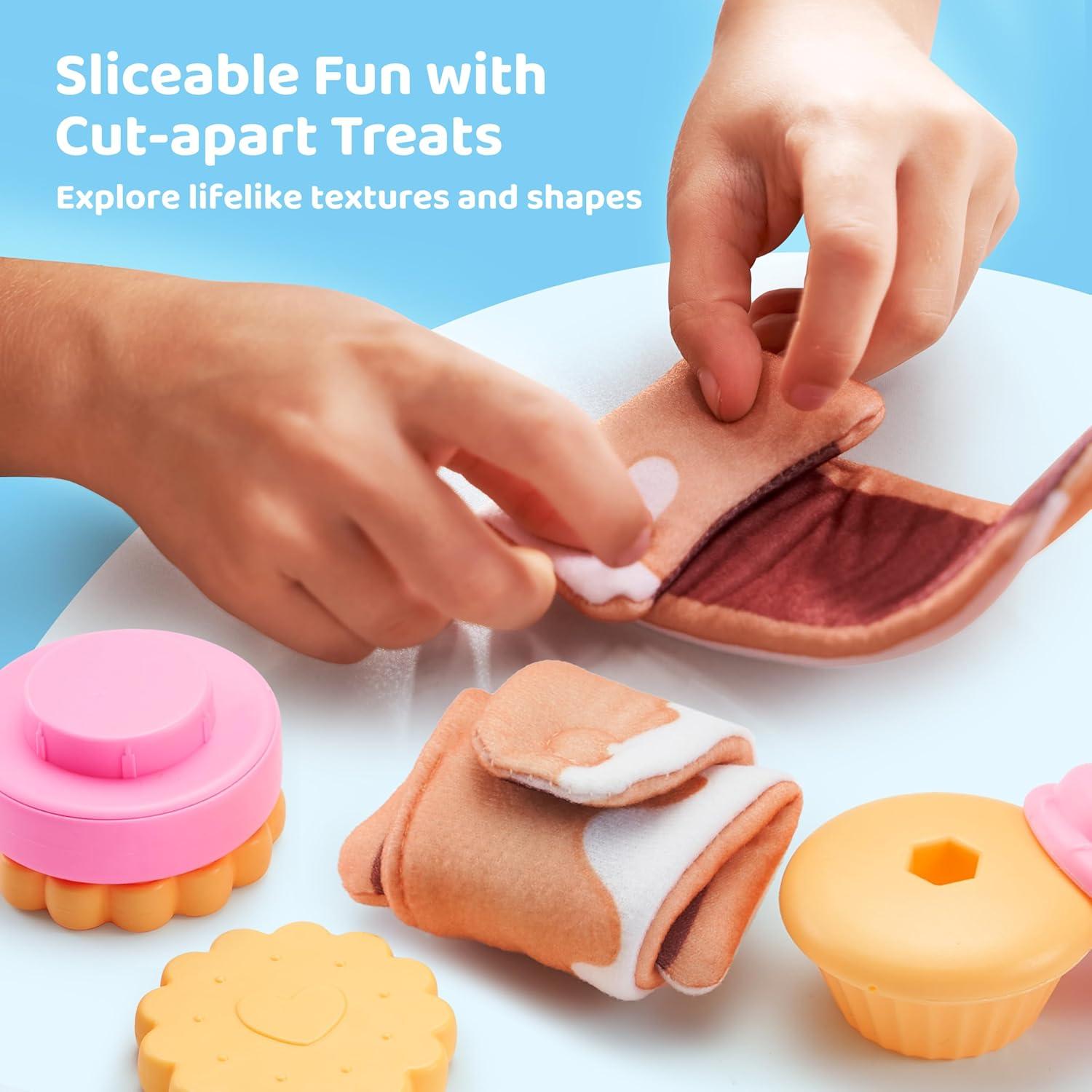 Juego de Comida de Galletas JOVA 17 Piezas para Niños