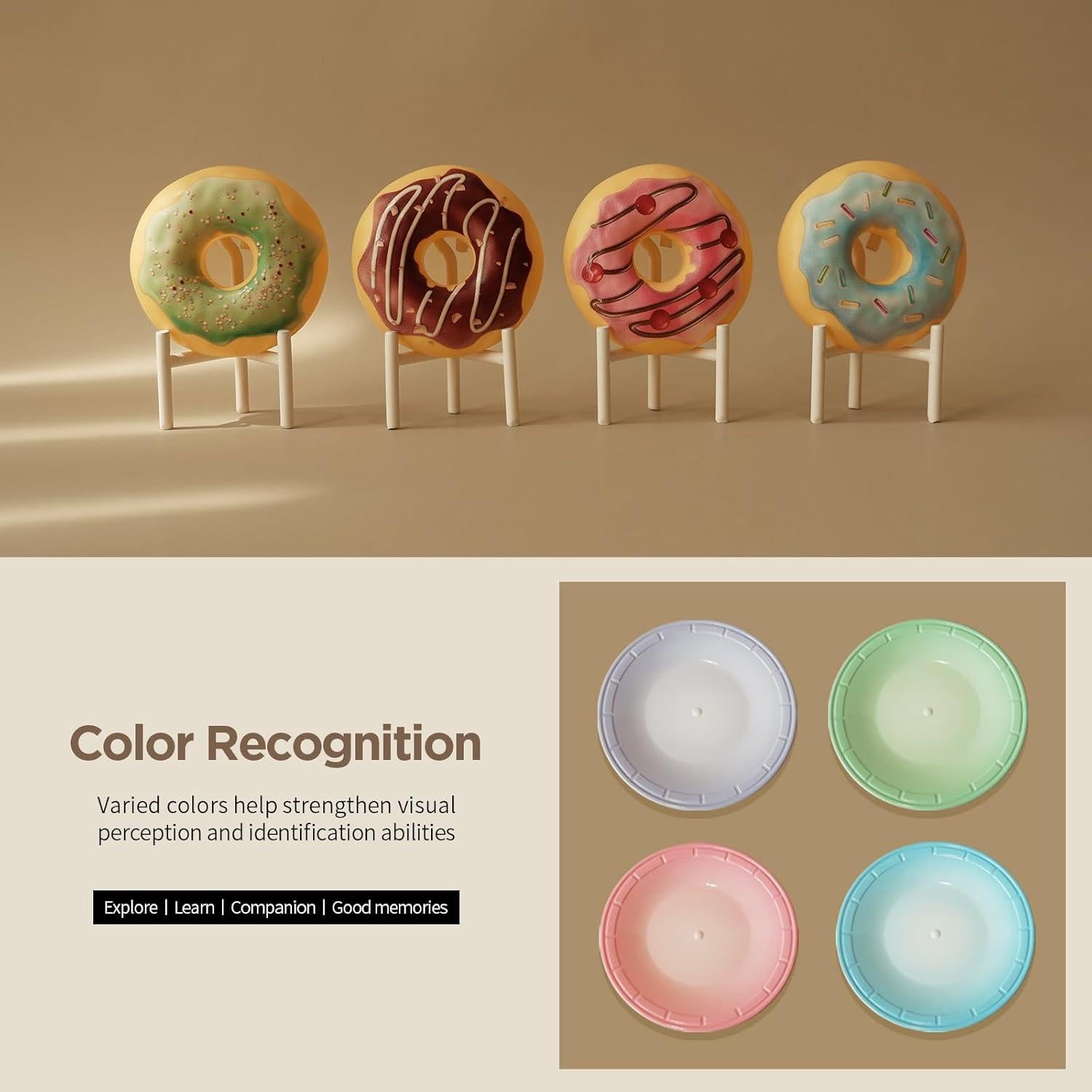 GILOBABY Set de Comida de Juguete 34 Pcs para Niños 3+