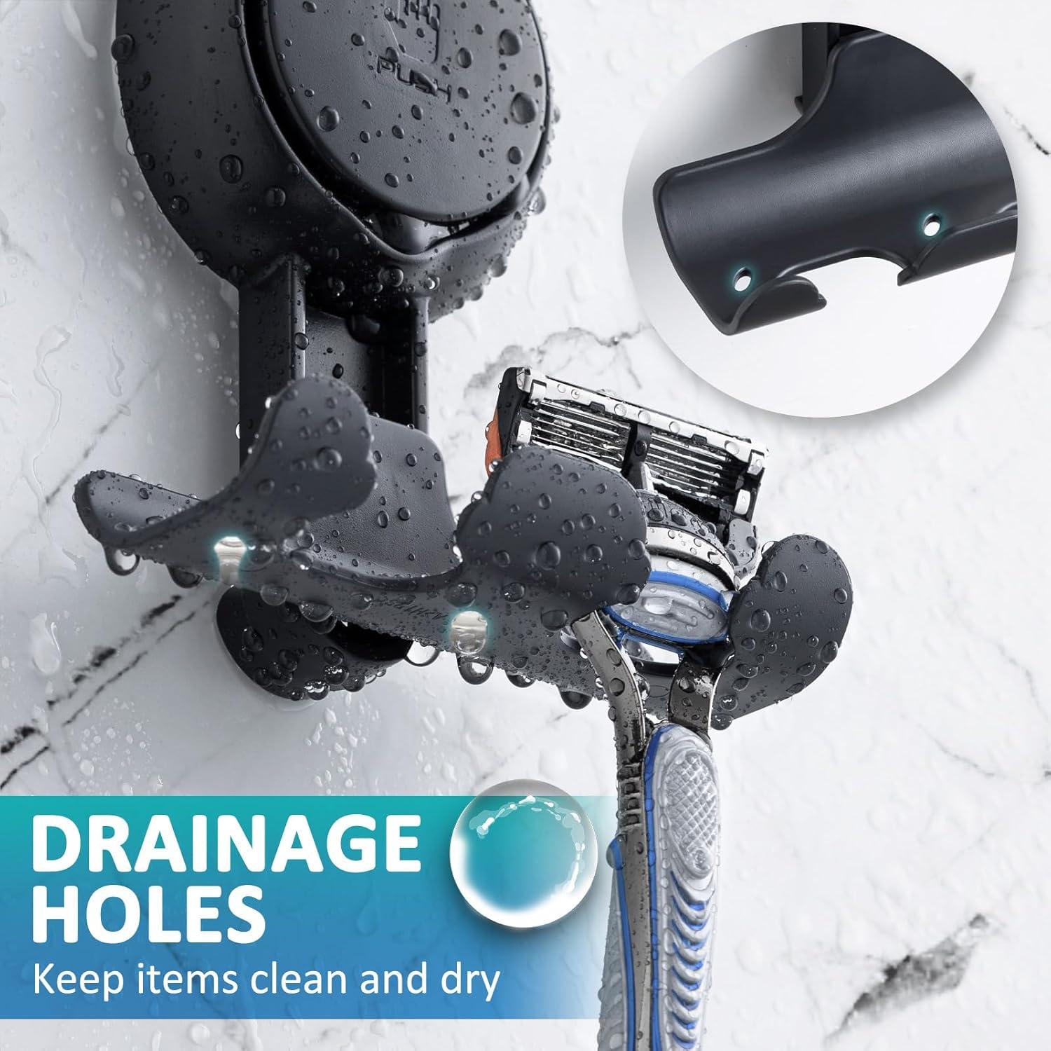 Soporte de Ventosa TAILI para Afeitadora y Toallas - 2 Paquetes