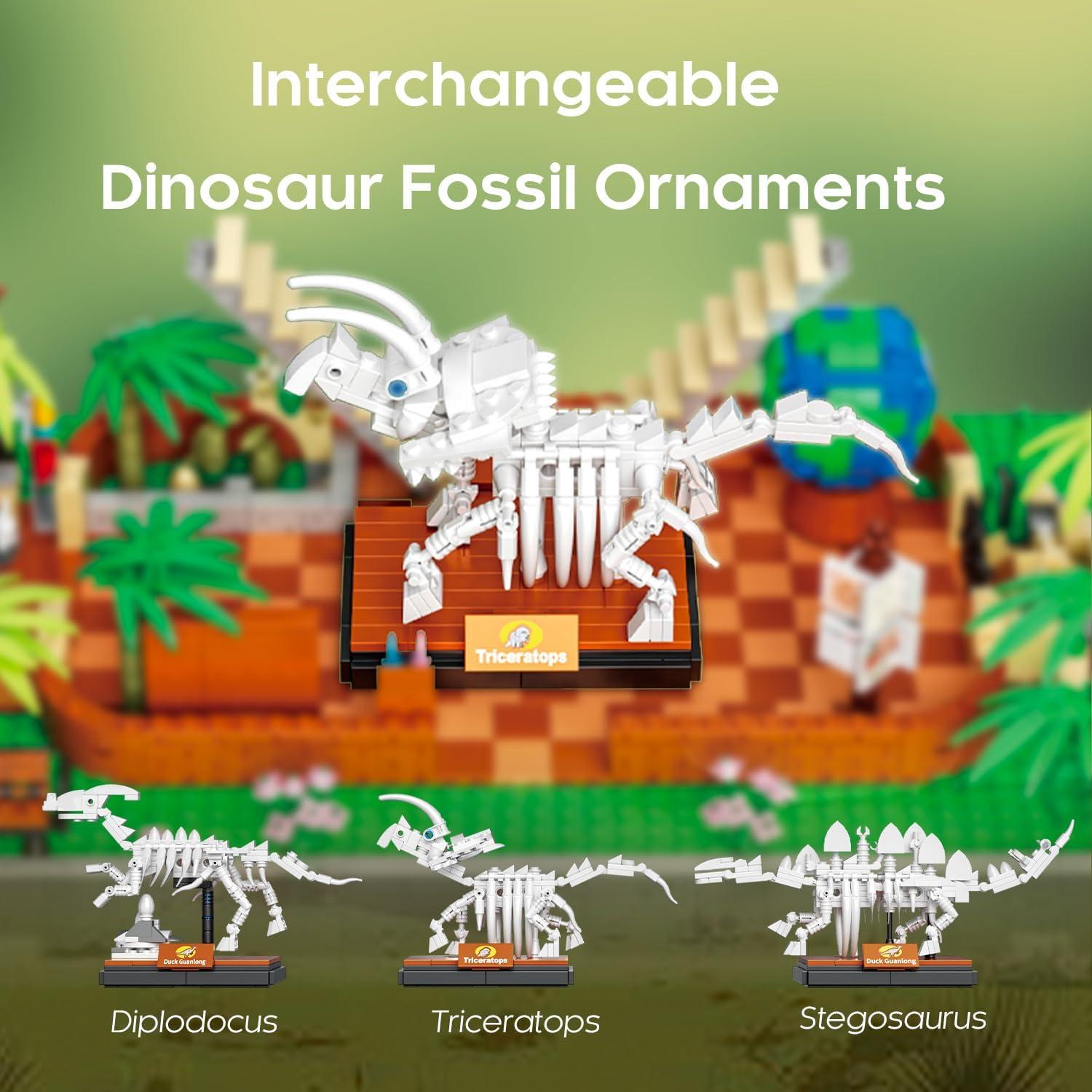 Juego de Construcción BrickTribe Museo Dinosaurios 2788 Piezas