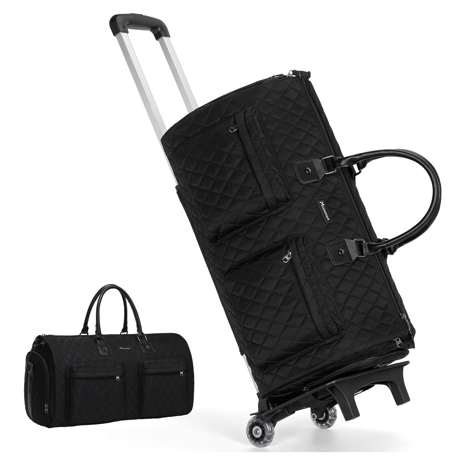 Bolsa de Prendas Rodante RackVibe 3 en 1 Negra 45L