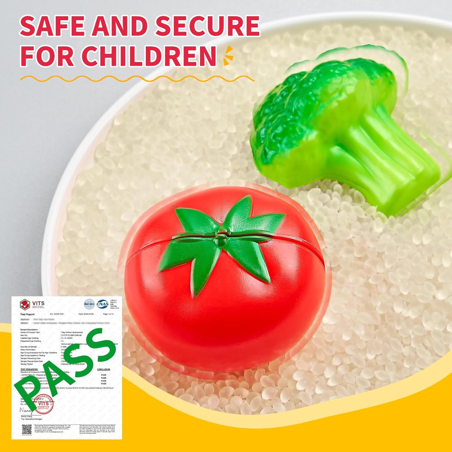 Juego de Comida Infantil 80PC Comirth con Cestas de Picnic