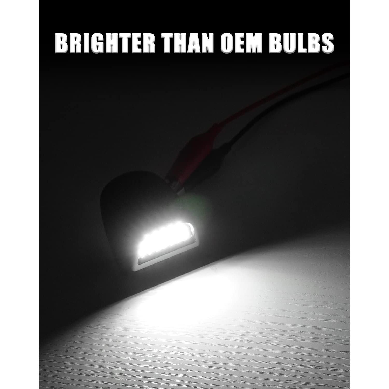 Luces LED de Placa de Licencia Mejorvista para Chevy y GMC