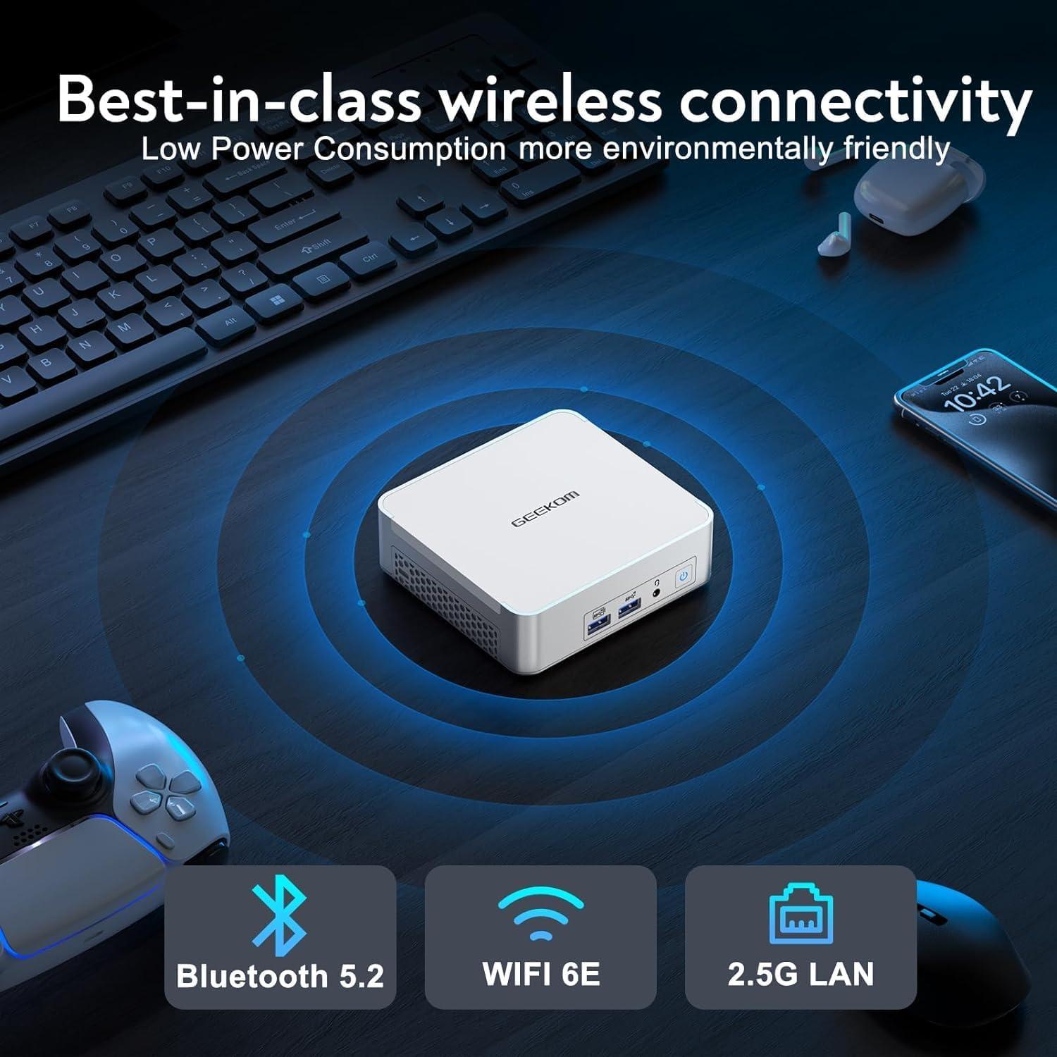 GEEKOM Mini PC XT12 Pro, Intel i9-12900H, 32GB RAM, 1TB SSD