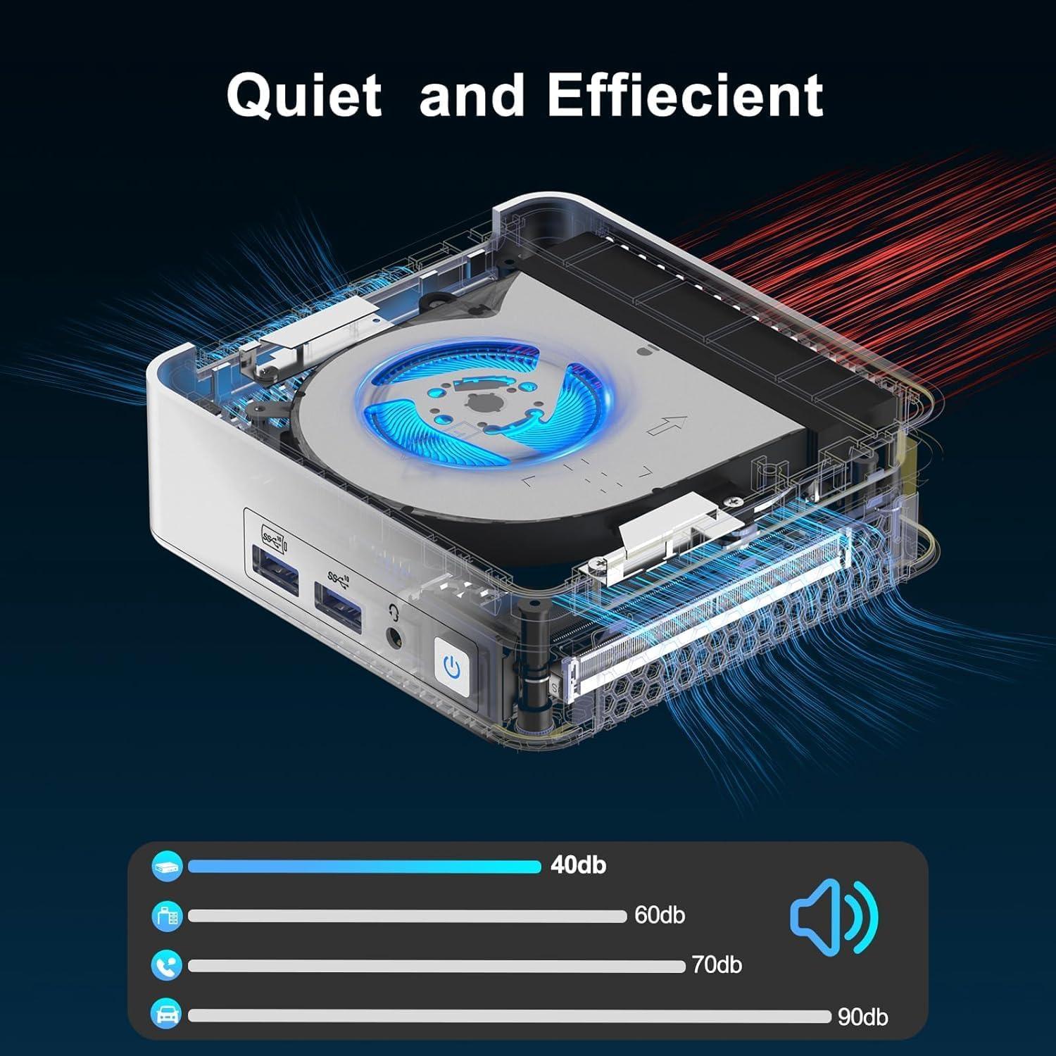 GEEKOM Mini PC XT12 Pro, Intel i9-12900H, 32GB RAM, 1TB SSD