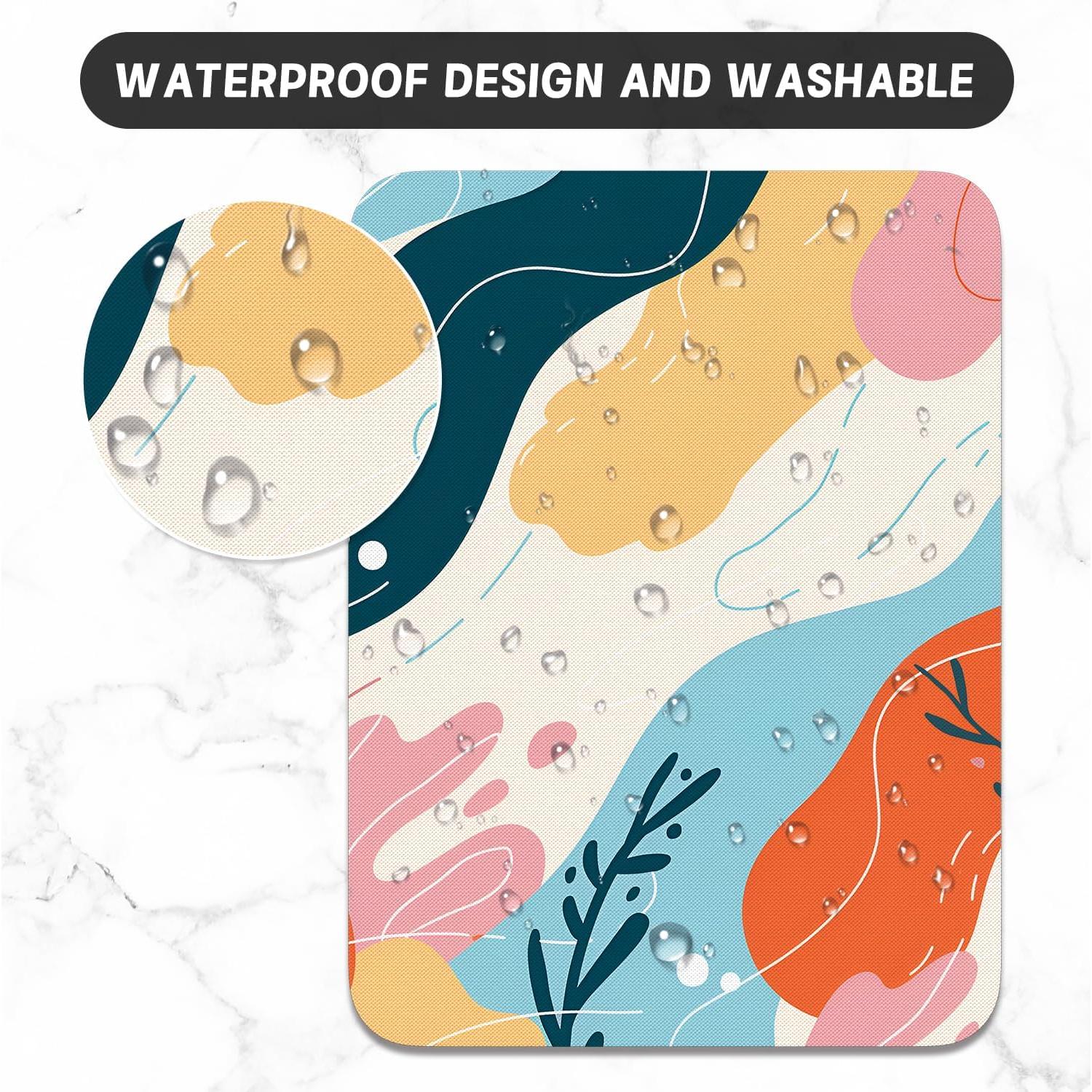 Alfombrilla de Ratón Pequeña Atufsuat 20 x 15 cm Abstracta