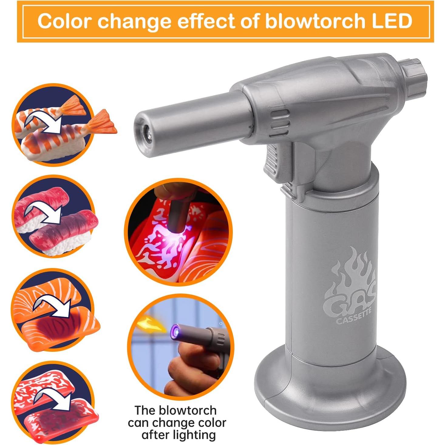 Juego de Comida de Sushi 34 Piezas Funpynani Luz LED