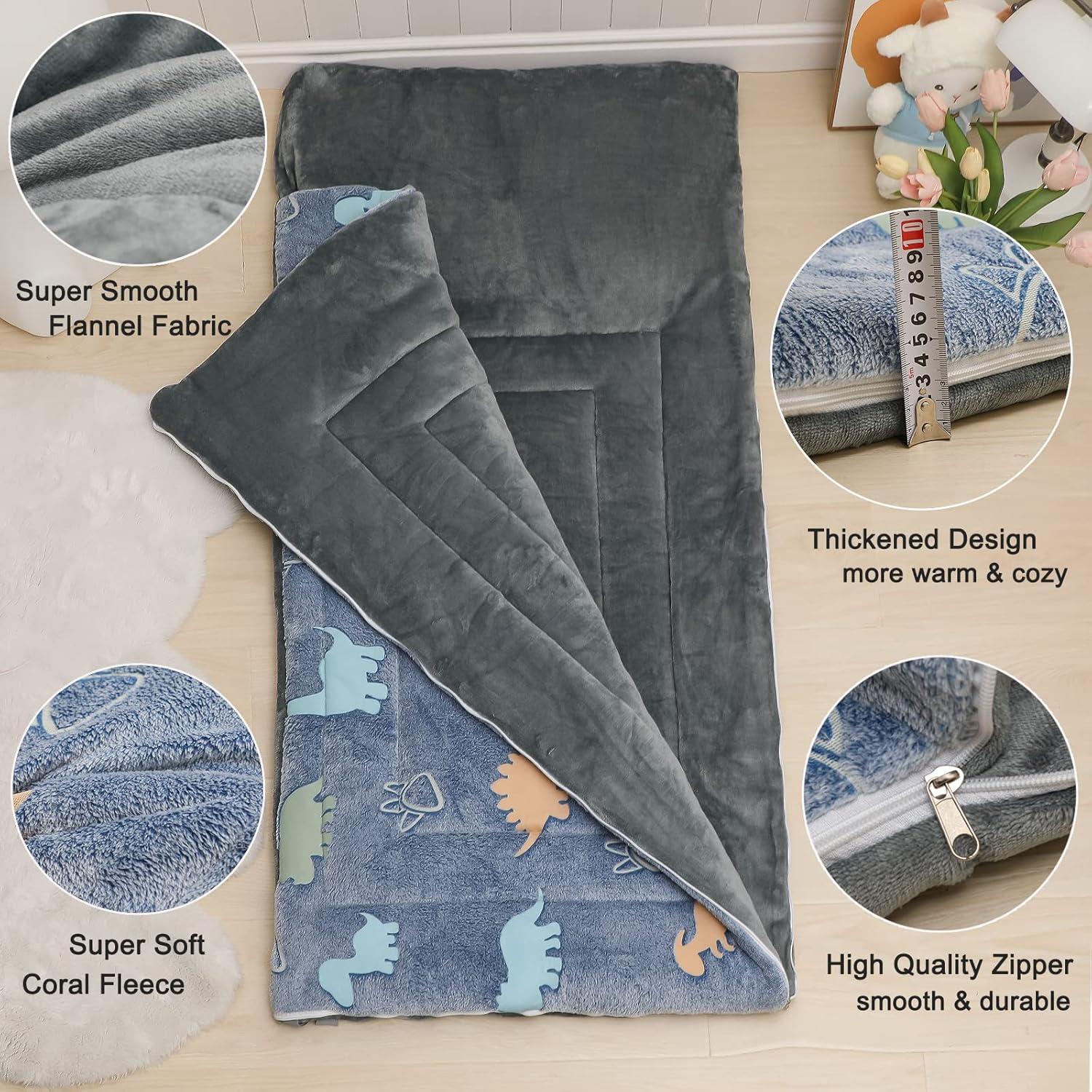 Saco de dormir VIVILINEN para niños 160x76 cm con brillo