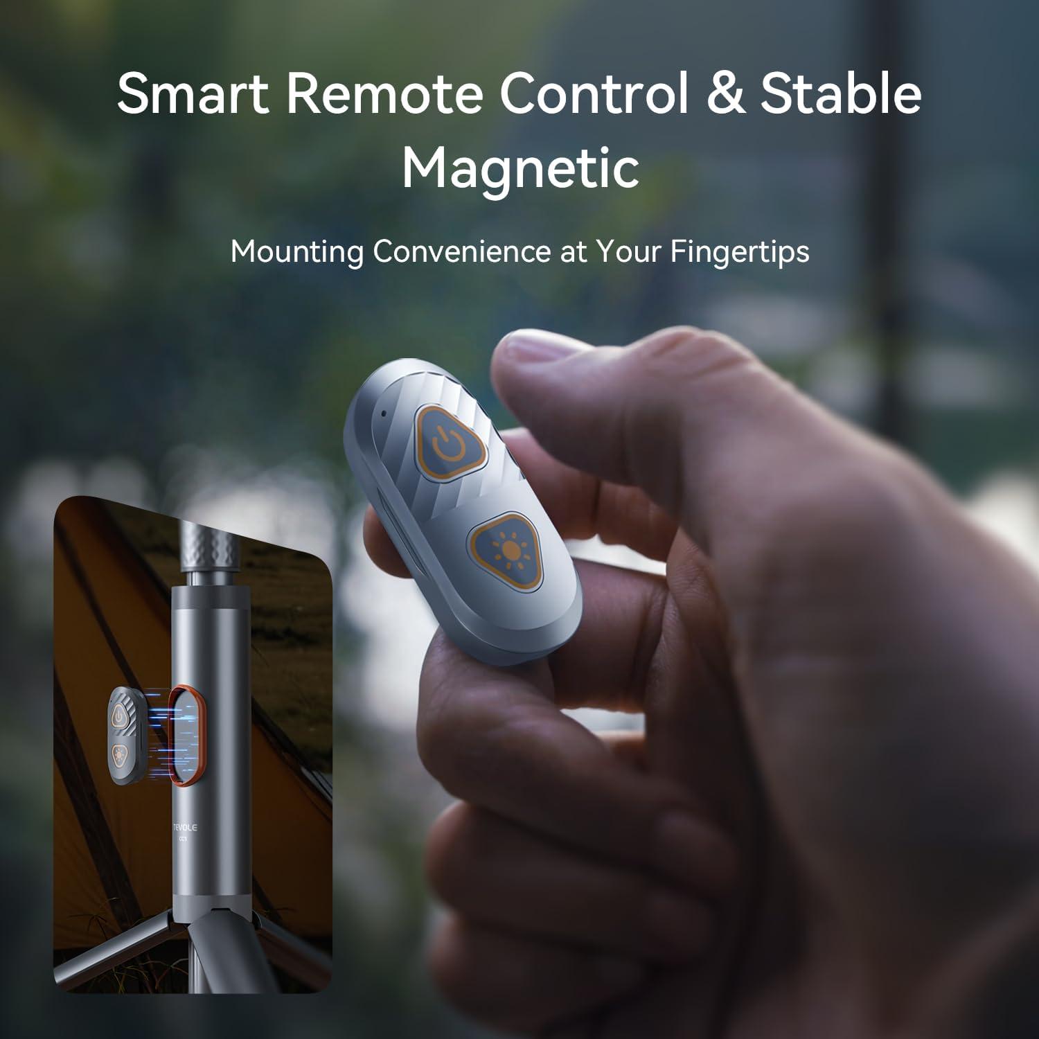 Luz de Camping Telescópica Tevole 800 Lúmenes IP65 Batería USB