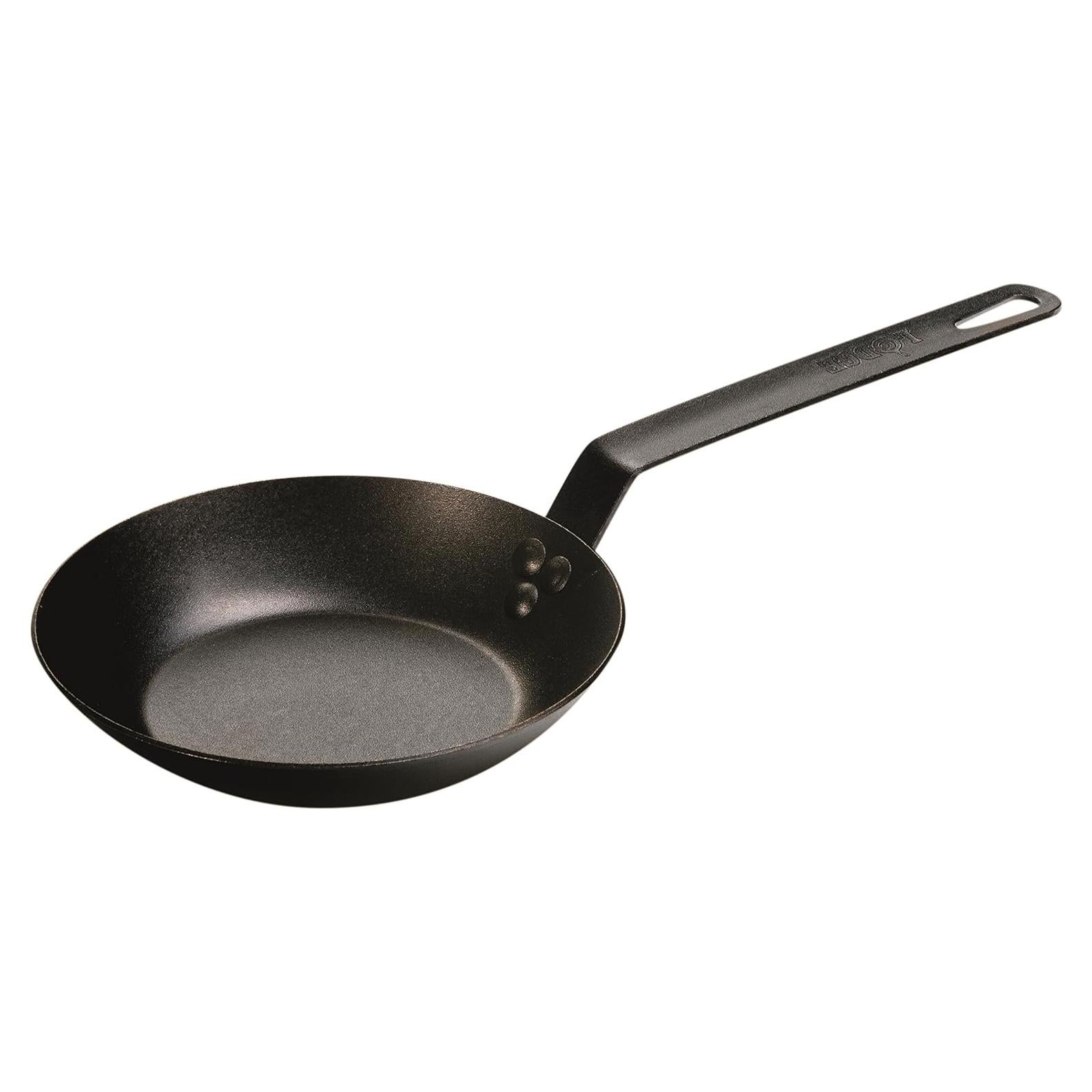 Sartén de Acero al Carbono Lodge 20.32 cm Pre-Sazonada