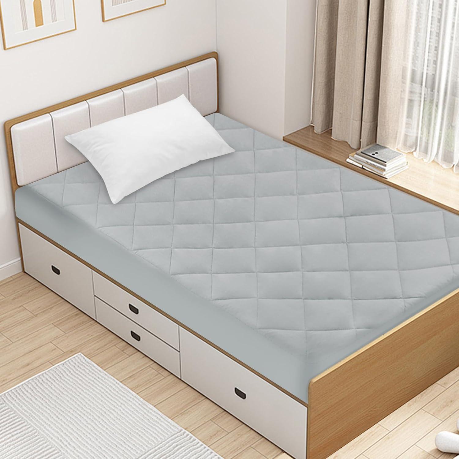 Protector de Colchón Twin XL Magik & Kover Impermeable Acolchado