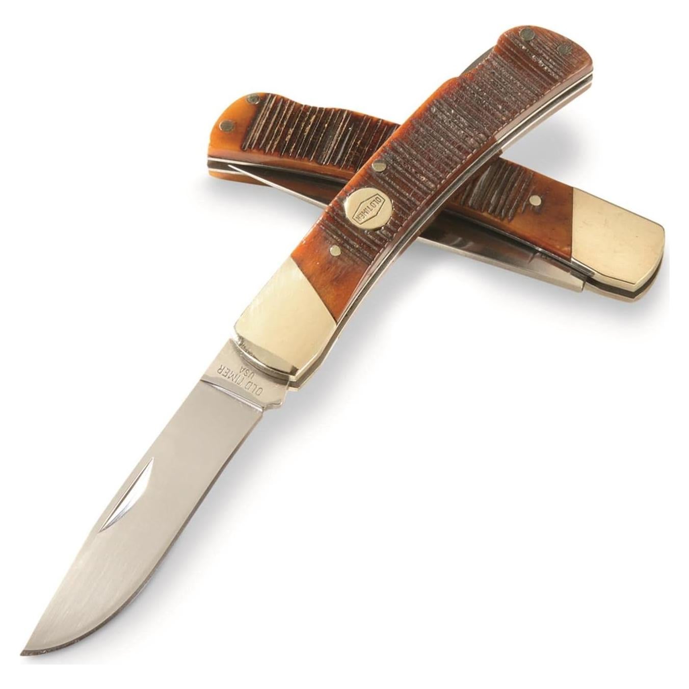 Cuchillo Plegable Old Timer 5OTG Bruin Acero Inoxidable 7.1 cm