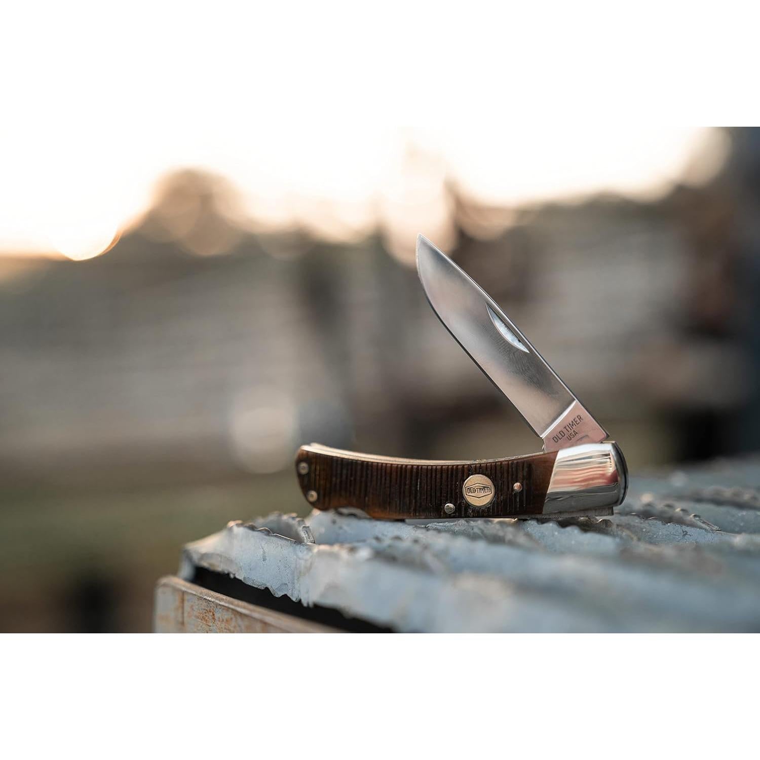 Cuchillo Plegable Old Timer 5OTG Bruin Acero Inoxidable 7.1 cm