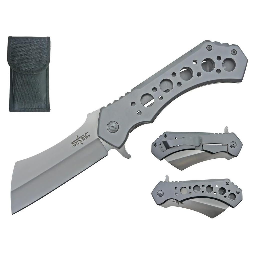 Cuchillo Plegable Cleaver S-TEC 26.04 cm Acero Inoxidable
