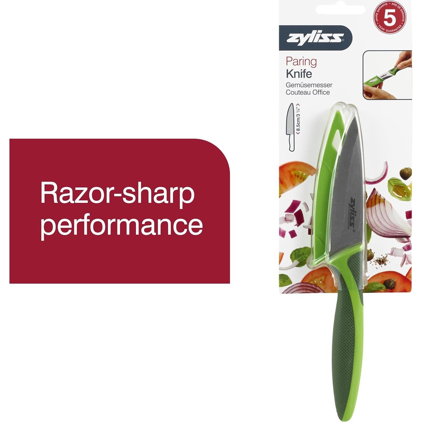 Set de 2 Cuchillos Utilitarios Zyliss 8.89 cm Acero Inoxidable