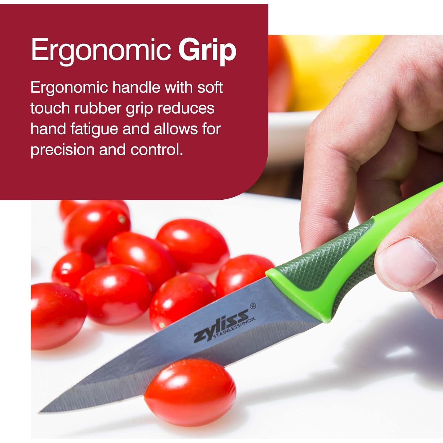 Set de 2 Cuchillos Utilitarios Zyliss 8.89 cm Acero Inoxidable