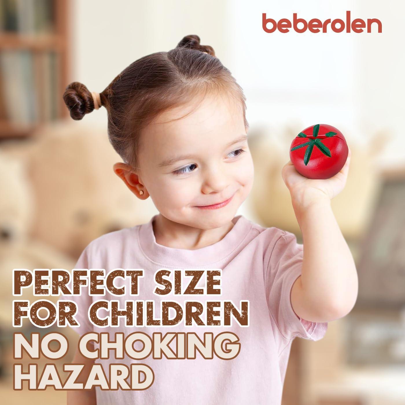 Juguete de Comida de Madera Beberolen para Niños 18.9x6.1cm