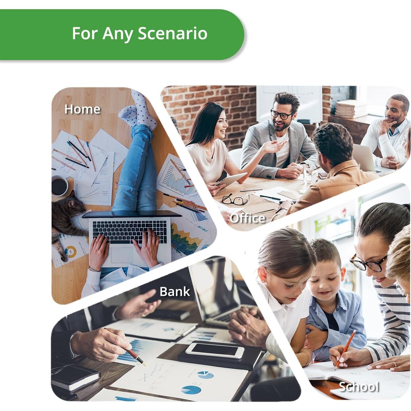 Tóner ApexZag TN760 para impresora Brother - 2 Paquete, 3000 Páginas