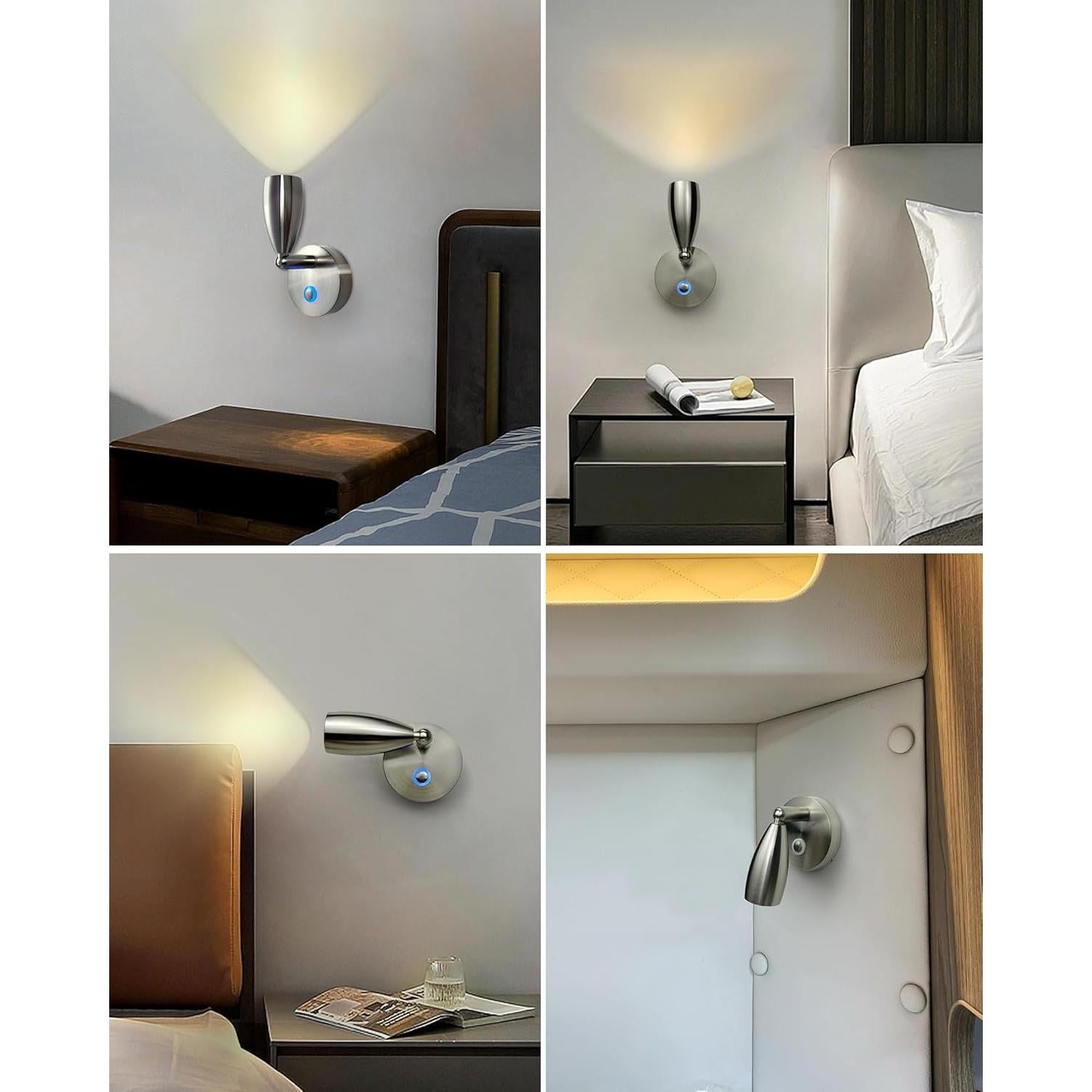 Luz de Lectura THALASSA 12V LED Interior Barco Caravana 3W