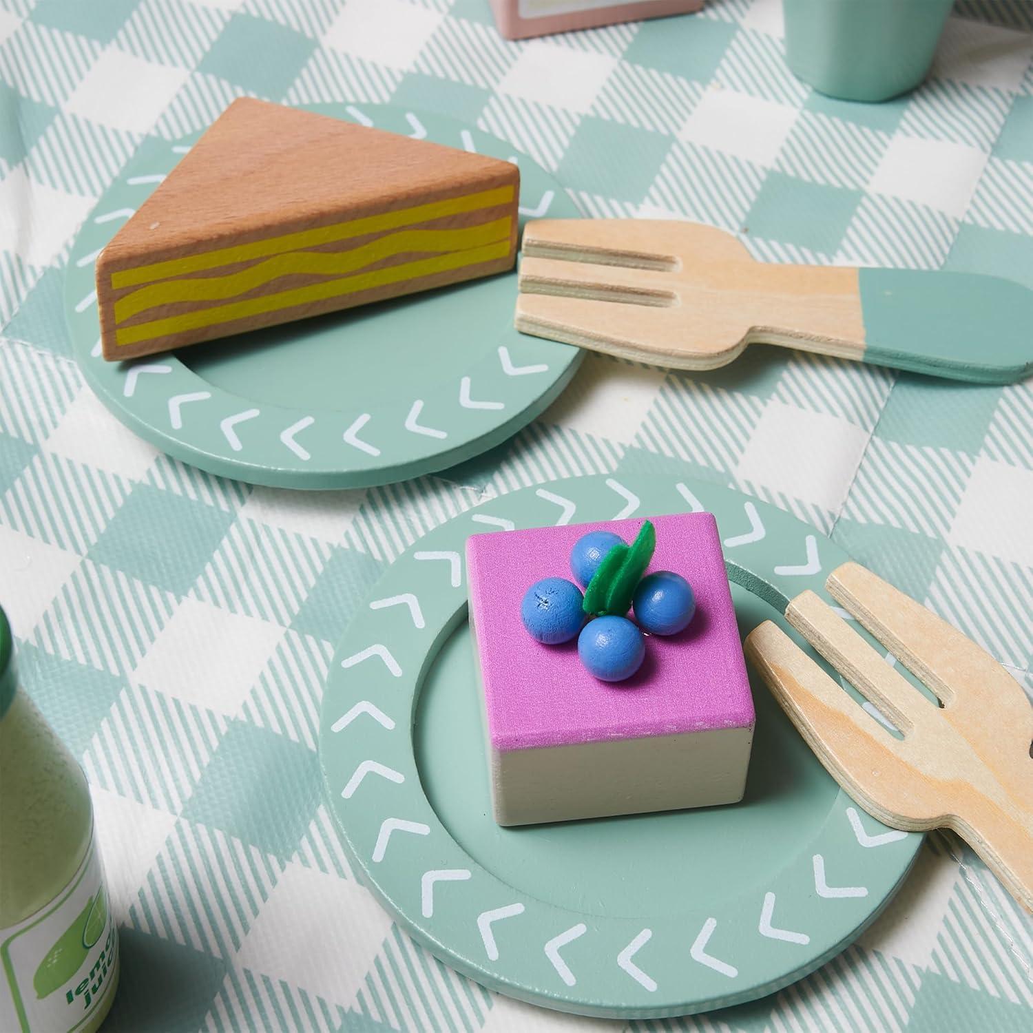 Juego de Comida de Madera 21 Piezas MONT PLEASANT Picnic